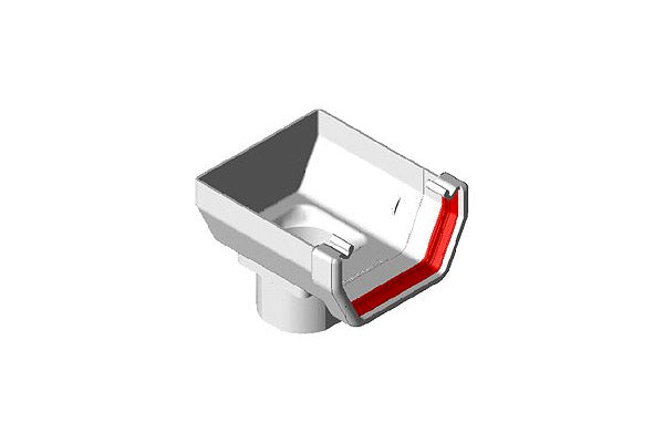 FRS606WH SQ STOP OUTLET